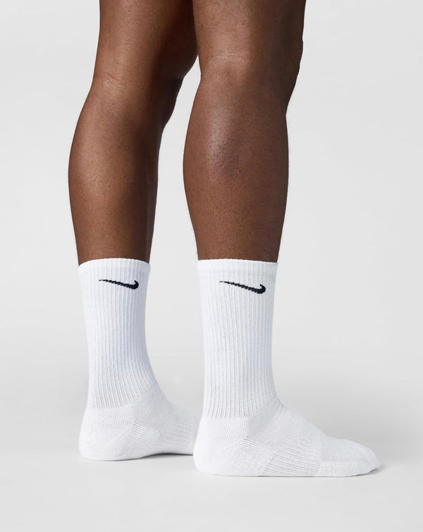 Nike Unisex Everyday Cushioned Crew Crew-trainingssocken (3 Paar)